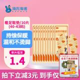 海氏海诺艾暖 暖宝宝暖足脚贴10片 自发热鞋垫防寒男女士儿童保暖鞋垫冬季一次性40-43码