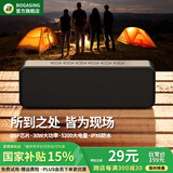 BOGASING国家补贴【Top榜】蓝牙音箱低音炮大音量户外便携式大功率迷你音响蓝牙无线hifi电脑桌面小型家用 星耀黑【HiFi高音质+超重低音】 【6D环绕+户外防水+超强续航】