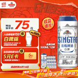 青岛啤酒（TsingTao）精酿白啤 全麦酿造 500ml*12听 整箱装 父亲节礼物