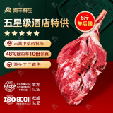 滩羊鲜生 宁夏滩羊肉 生鲜羊腿羊排年货礼盒新鲜现宰全羊半只羊肉源头直发 【爆款】5斤羊后腿