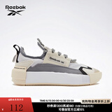 Reebok锐步官方男女SUDECA舒适机能风奶油厚底低帮休闲板鞋 FZ2003 白色/灰色 36.5