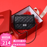 viney牛皮包包女包品牌链条包轻奢单肩斜挎包生日520送女朋友礼物老婆