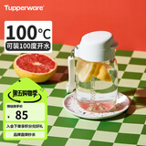 特百惠（Tupperware）嘟嘟企鹅350ML塑料杯夏季儿童可爱水杯子男女学生带提绳 小白嘟