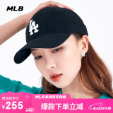 MLB棒球帽子夏季软顶鸭舌帽遮阳帽 休闲款送礼3ACP6601N-07BKS