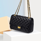 蔻一（Cnoles）包包女包高端女士单肩包链条斜挎包大容量小方包元旦礼物送女友