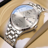 爱沃驰瑞士品牌男士手表全自动机械表世界十大名表生日礼物送爸爸父亲爷