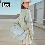 Lee新款邮差包斜跨单肩旅行男女士包大容量通勤骑行生日送女友送老婆