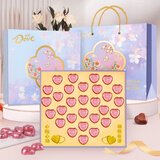 德芙（Dove）巧克力糖果礼盒生日礼物女生老婆女友零食tzz 德芙花好古风礼盒153g