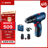 博世（BOSCH）GSB 120 12V充电式手电钻电动螺丝刀家装多功能锂电冲击钻 双电版