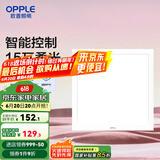 欧普（OPPLE） 集成吊顶led 铝扣板天花板格栅平板灯嵌入式厨房灯厨卫灯 铂朗Ⅲ智控RA95调光调色15瓦铝框 防潮防锈抗油污