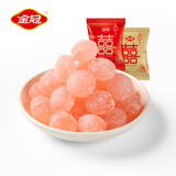 金冠 硬糖 500g 水果糖 喜糖 结婚糖果 婚庆招待糖 批发散装 休闲零食