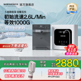 世韩（SAEHAN）S3【3:1微废水纯水护膜】家用净水器厨房直饮100G纯水机厨下通用滤芯自来水过滤器RO反渗透净饮机 双出水+01集成水路管线机