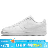 耐克NIKE运动板鞋女缓震COURT VISION运动鞋DH3158-100白36.5