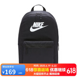 耐克NIKE双肩包中性电脑包旅行HERITAGE休闲包书包 DC4244-010黑中