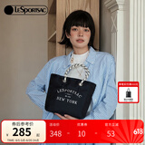 Lesportsac赵露思同款乐播诗硬糖托特包包女包手提包托特包送女生礼物 黑莓硬糖