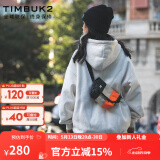 TIMBUK2迷你斜挎包邮差包时尚男包小包手机包送礼斜挎包单肩包女包 音速黑/热带桔红
