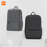 小米经典商务双肩包2男士多功能背包通勤笔记本电脑包大学生背包 黑色