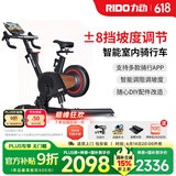 力动（RIDO）动感单车 智能坡度家用单车健身器室内自行车健身车支持zwift顽鹿 CX30（电动正负坡度）