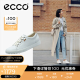 爱步（ECCO）板鞋女 时尚潮流百搭简约经典平底鞋日常休闲板鞋女 柔酷430003 白色43000301007 36 （偏小，建议选大一码）