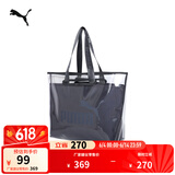 彪马（PUMA）双层收纳透明手提包女子印花挎包拎包076116 黑檀木-06 OSFA/均码