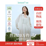 茵曼莱赛尔天丝女装轻薄衬衫2025夏季新品衬衣上衣 新升级-象牙白 L
