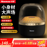 纽曼BT512蓝牙音箱桌面音响家用户外炫彩发光迷你便携式无线小音响低音炮