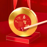宫薰宝宝周岁道具全套启智锣抓周用品金锣敲锣周岁生日布置儿童铜锣