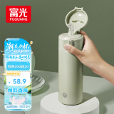 富光保温杯抗菌304不锈钢孕妇学生女儿童便携吸管茶水杯子420ml