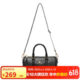 Jordan单肩包中性大容量手拎包 JORDAN 休闲包 DR5595-010正黑大