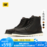 CAT卡特马丁靴工装鞋男鞋新复古回潮机车靴P7049/P712950/P712947 黑色P712947 40