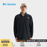 Columbia哥伦比亚户外男女钓鱼系列舒适轻薄休闲长袖衬衫 010男女通用 L(180/100A)