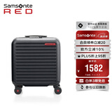 新秀丽（Samsonite）行李箱16英寸拉杆箱便携旅行箱包HG0墨黑色密码登机箱