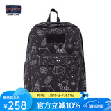JANSPORT杰斯伯书包轻便双肩包男女旅行包简约背包电脑包学生校园 4QUEGX9航天物语-隔层+侧袋
