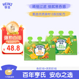 亨氏营养量贩装鱼泥+菜泥72g*3袋【2组装】7月+