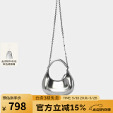 古良吉吉伊娃包中号水晶银eva包小众手挽手提包斜挎包包新 水晶银