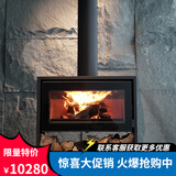 圣罗曼真火壁炉燃木柴家用取暖器烧柴别墅民宿燃木壁炉独立式客厅家具 F950壁炉（含柴架）丨联系客服