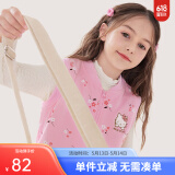 Hello Kitty女童马甲儿童背心棉春装保暖2025新款洋气针织马夹秋季外穿童装 深粉碎花513057 130 CM适合125-135