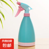 糖果色喷壶粉洒水壶手枪式压力喷雾器园艺工具浇水壶浇花酒精喷壶 糖果蓝色（1个装）