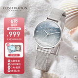OLIVIA BURTON手表女士ob自营满天星欧美表钢轻奢时尚生日礼物送女友OB16US59