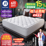FGOOHOME床垫五星酒店加厚超软适中独立弹簧乳胶记忆棉压缩席梦思定制品牌 酒店总统套房超软款（厚约30cm） 1800*2000mm