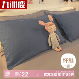 九洲鹿 枕头套枕套一对磨毛枕芯套居家单双人枕套 枕头罩内胆套可水洗
