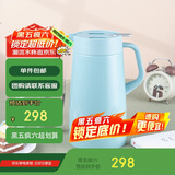 虎牌（TIGER）保温壶 304不锈钢时尚保温壶PWO-A16C-AC 水蓝色 1.6L