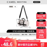 骆驼（CAMEL）户外运动单肩包男女斜挎包健身小包休闲挎包单肩背包时尚驼包 燕麦灰，573C426019B