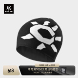 凯乐石【颜色随机发货】保暖针织帽 KF2467504 亮白/玄青黑 均码