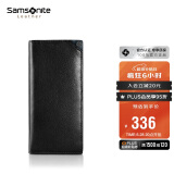新秀丽（Samsonite）男士长款钱包牛皮卡包驾驶证件收纳包 礼物送爸爸TK6*09003