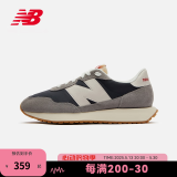 NEW BALANCE NB237系列男鞋女鞋透气情侣休闲鞋 MS237SC 浅灰/深蓝色 42 (脚长26.5cm)