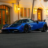 驰誉玩具 帕加尼花雅跑车模型仿真合金车模汽车玩具男孩新年礼物