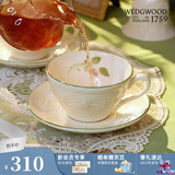 WEDGWOOD欢愉假日咖啡杯碟陶瓷茶杯碟高颜值杯碟情侣杯 欢愉假日树莓杯碟1个220ml