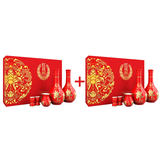 郎酒 红花郎10酱香型白酒53度 500ml*2瓶*2盒礼盒套装 新老包装随机发