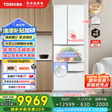 东芝（TOSHIBA）大白桃479日式多门小户型家用双系统超薄嵌入自动制冰风冷无霜电冰箱国家补贴GR-RM479WE-PG1B3